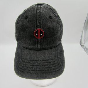 Deapool Marvel Comics Metal Pin Strap Back Hat Cap